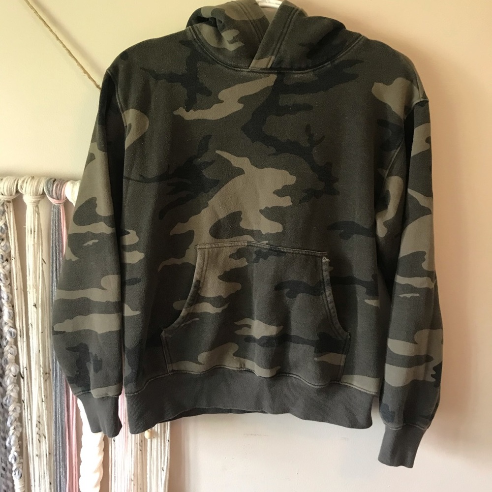 TNA CAMO SWEATER